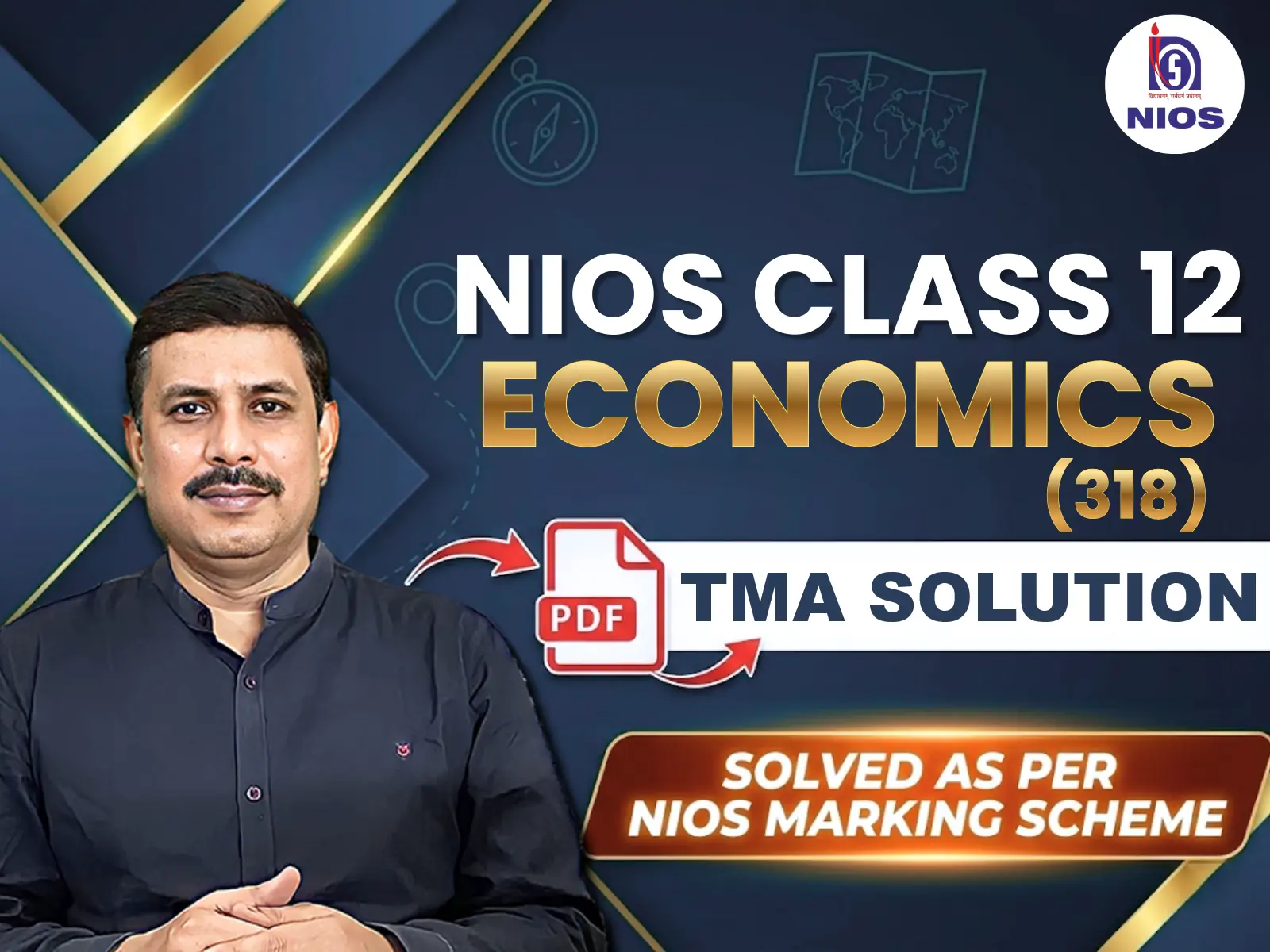 NIOS CLASS 12TH Economics (318) TMA Solution PDF | April 2026 Public Exam