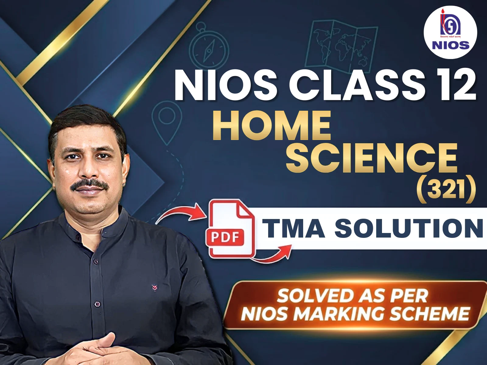 NIOS CLASS 12TH Home Science (321) TMA Solution PDF | April 2026 Public Exam