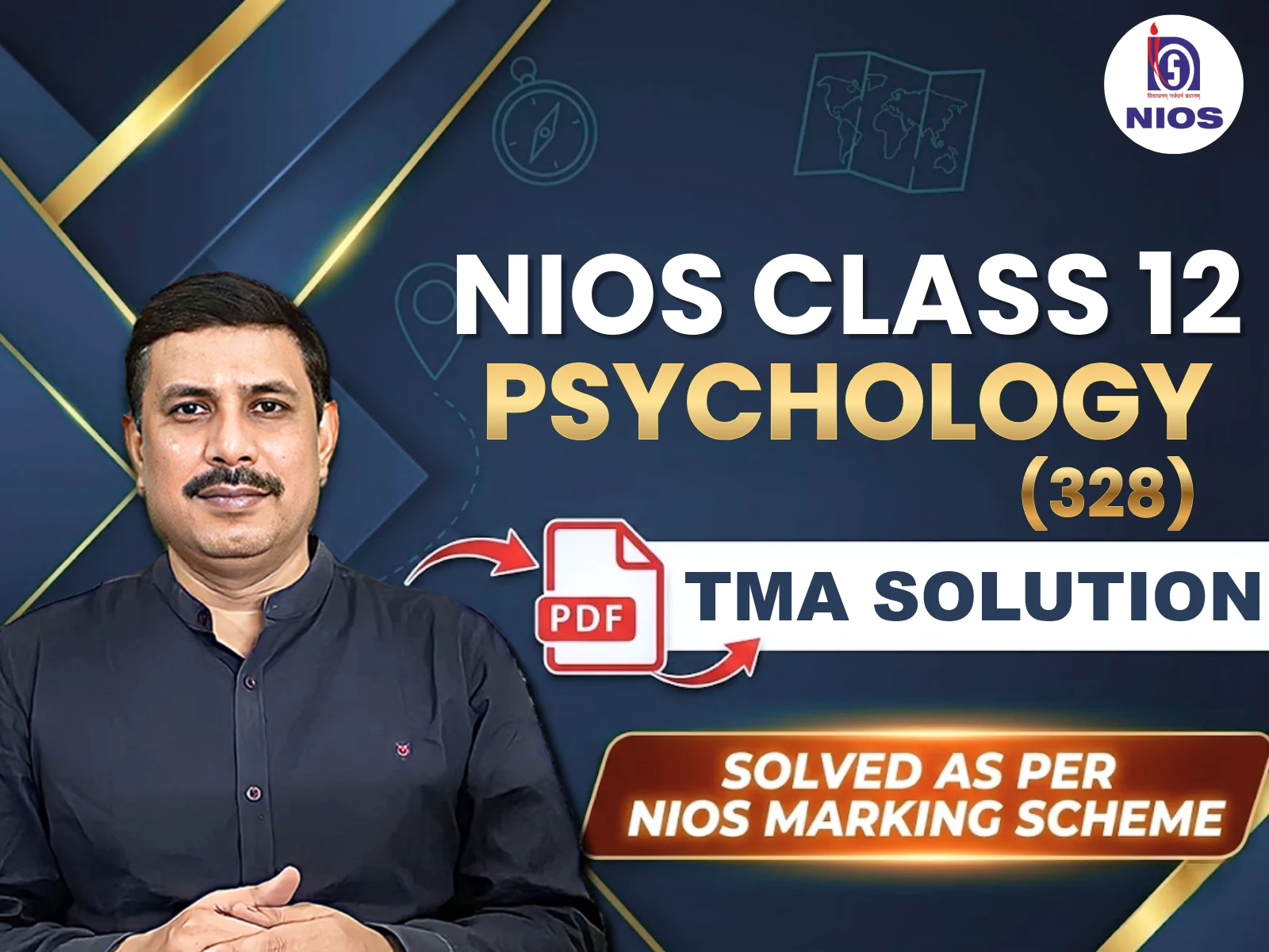 NIOS CLASS 12TH Psychology (328) TMA Solution PDF | April 2026 Public Exam